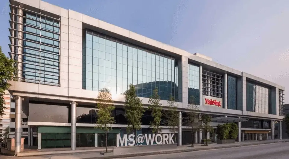 Mah Sing corporate building associated with M Vertica Sdn. Bhd.